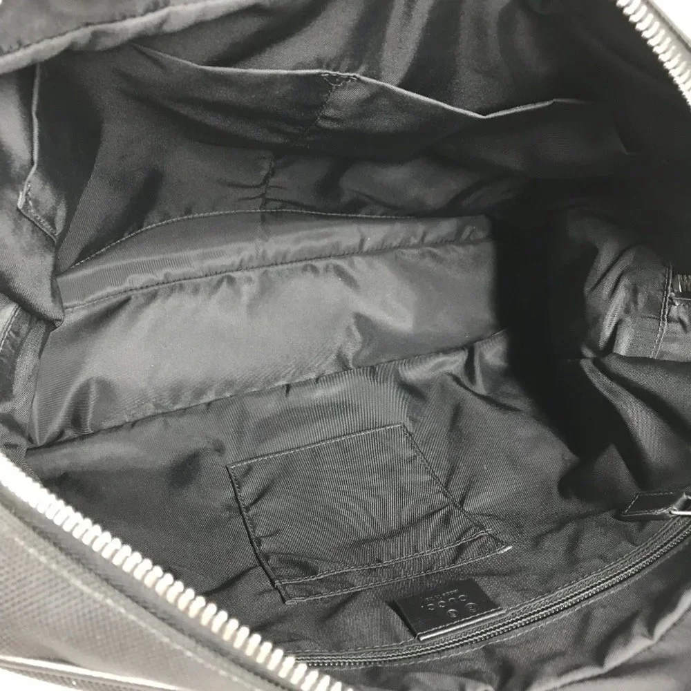 GUCCI Black Leather Shoulder Bag - Picture 10 of 14